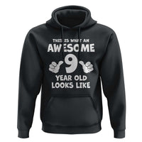 9th Birthday Gifts Hoodie Awesome 9 Year Old Bday Son Boy Girl 9yr