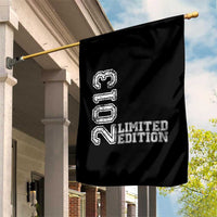 2013 Limited Edition Garden Flag Limited Edition 13th Birthday Boys Girl