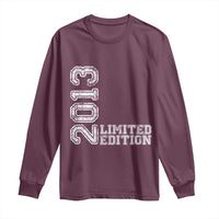 2013 Limited Edition Long Sleeve Shirt Limited Edition 13th Birthday Boys Girl