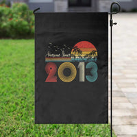 Awesome Since 2013 Garden Flag 13th Birthday 13 Year Old Son Boy