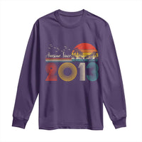 Awesome Since 2013 Long Sleeve Shirt 13th Birthday 13 Year Old Son Boy