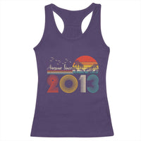 Awesome Since 2013 Racerback Tank Top 13th Birthday 13 Year Old Son Boy