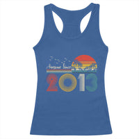 Awesome Since 2013 Racerback Tank Top 13th Birthday 13 Year Old Son Boy