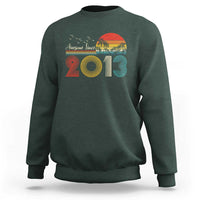 Awesome Since 2013 Sweatshirt 13th Birthday 13 Year Old Son Boy