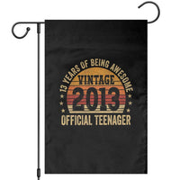 Vintage 2013 Official Teenager Garden Flag 13 Year Old 13th Birthday
