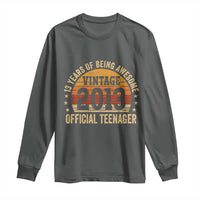 Vintage 2013 Official Teenager Long Sleeve Shirt 13 Year Old 13th Birthday