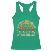 Vintage 2013 Official Teenager Racerback Tank Top 13 Year Old 13th Birthday