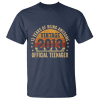 Vintage 2013 Official Teenager T Shirt 13 Year Old 13th Birthday