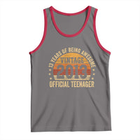 Vintage 2013 Official Teenager Tank Top 13 Year Old 13th Birthday
