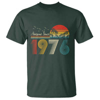 Awesome Since 1976 Birthday T Shirt Vintage 50th 50 Year Old Bday Gifts