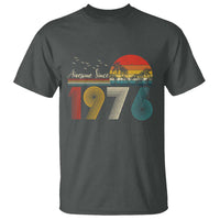 Awesome Since 1976 Birthday T Shirt Vintage 50th 50 Year Old Bday Gifts
