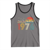 Awesome Since 1976 Birthday Tank Top Vintage 50th 50 Year Old Bday Gifts
