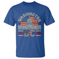 Washington DC T Shirt Retro US Flag Souvenir Gift