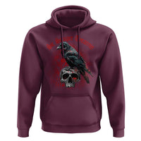 Sic Semper Tyrannis & Raven Hoodie Protest Feminist Activist