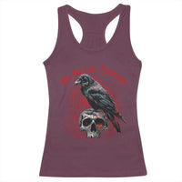 Sic Semper Tyrannis & Raven Racerback Tank Top Protest Feminist Activist