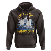 Penguins Resist Hoodie Flippers Up Hands Off Protest Against Tariffs