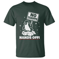 Funny Resist Penguins T Shirt Tariffs on Penguins? Really
