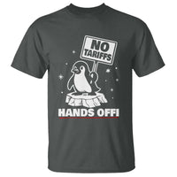 Funny Resist Penguins T Shirt Tariffs on Penguins? Really