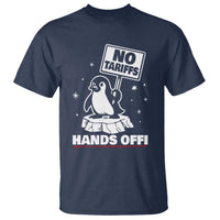 Funny Resist Penguins T Shirt Tariffs on Penguins? Really