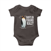 Hands Off Protest Baby Onesie Stand With Penguins Resist Against Tariffs