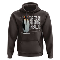Hands Off Protest Hoodie Stand With Penguins Resist Against Tariffs