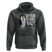 Hands Off Protest Hoodie Stand With Penguins Resist Against Tariffs