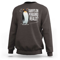 Hands Off Protest Sweatshirt Stand With Penguins Resist Against Tariffs