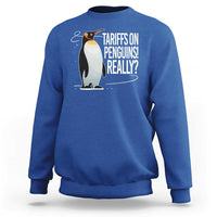 Hands Off Protest Sweatshirt Stand With Penguins Resist Against Tariffs