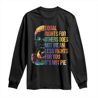 Notorious RBG Long Sleeve Shirt Feminist Citizen LGBTQ+ Equal Rights Advocate