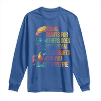 Notorious RBG Long Sleeve Shirt Feminist Citizen LGBTQ+ Equal Rights Advocate