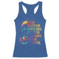 Notorious RBG Racerback Tank Top Feminist Citizen LGBTQ+ Equal Rights Advocate
