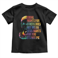 Notorious RBG Toddler T Shirt Feminist Citizen LGBTQ+ Equal Rights Advocate