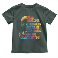 Notorious RBG Toddler T Shirt Feminist Citizen LGBTQ+ Equal Rights Advocate