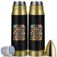 Boho Floral Christian Bullet Tumbler Blessed Saved By Jesus Cross Flower