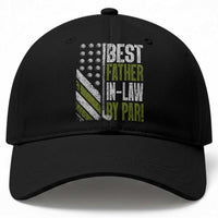 Father In Law Golf Baseball Cap Best FIL By Par Fathers Day Gift for Golfers