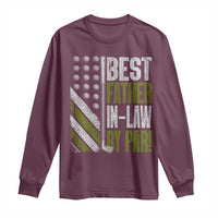 Father In Law Golf Long Sleeve Shirt Best FIL By Par Fathers Day Gift for Golfers