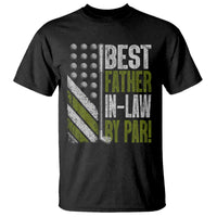 Father In Law Golf T Shirt Best FIL By Par Fathers Day Gift for Golfers
