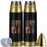 Bbq Smoker Bullet Tumbler Barbecue Chef Smoking Tools Grilling Pit Master USA Flag