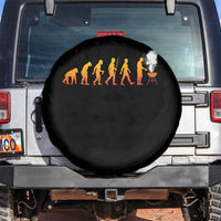 Funny BBQ Spare Tire Cover Evolution Of Grill Master Grilling Gifts Meat Smoking