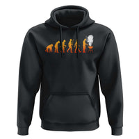 Funny BBQ Hoodie Evolution Of Grill Master Grilling Gifts Meat Smoking