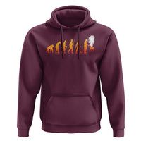 Funny BBQ Hoodie Evolution Of Grill Master Grilling Gifts Meat Smoking