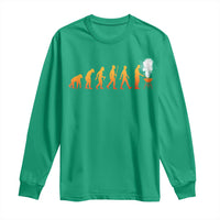 Funny BBQ Long Sleeve Shirt Evolution Of Grill Master Grilling Gifts Meat Smoking