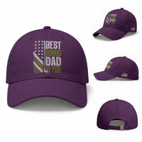 Best Bonus Dad By Par Baseball Cap Step Dad Golf American Flag Fathers Day Gift For Golfers