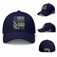 Best Bonus Dad By Par Baseball Cap Step Dad Golf American Flag Fathers Day Gift For Golfers