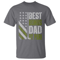 Best Bonus Dad By Par T Shirt Step Dad Golf American Flag Fathers Day Gift For Golfers