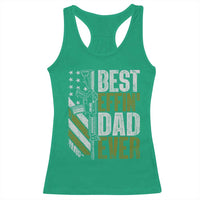 Best Effin Dad Ever Racerback Tank Top Fathers Day Daddy Gun American Flag TS10