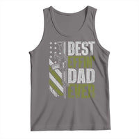 Best Effin Dad Ever Tank Top Fathers Day Daddy Gun American Flag TS10