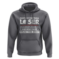 I Suck at Fantasy Football Hoodie Funny Loser Commissioner Draft Party Commish FFL - Wonder Print Shop
