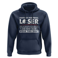 I Suck at Fantasy Football Hoodie Funny Loser Commissioner Draft Party Commish FFL - Wonder Print Shop