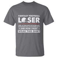 I Suck at Fantasy Football T Shirt Funny Loser Commissioner Draft Party Commish FFL - Wonder Print Shop
